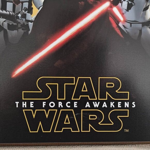 Star Wars Kylo Ren First Order Wood Wall Plaque 13"x19" | Used | Force Awakens - Picture 3 of 5